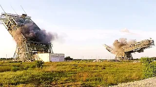 5, 4, 3, 2, 1, Fire In The Hole: Explosive Demolition Of Towers At Cape Canaveral