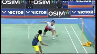 Semi Finals - MS - Lin D. vs S. Sasaki - 2012 Victor Korea Open