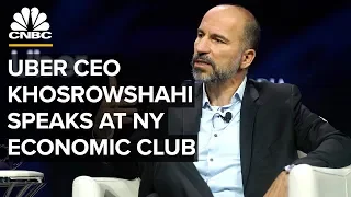 Uber CEO Dara Khosrowshahi speaks at the Economic Club of New York – 12/4/2019