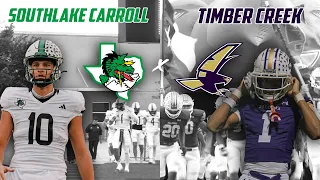 Southlake Carroll vs Keller Timber Creek | Texas High School Football #txhsfb