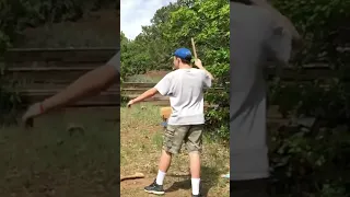 Axe Throwing Fail Video #shorts