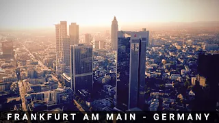 Timelapse/Time Warp Through Frankfurt Am Main - Germany | 4K