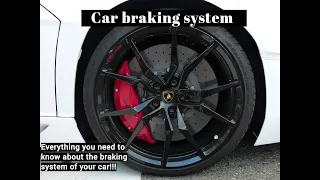 How the braking system of your car works!!! EXPLAINED