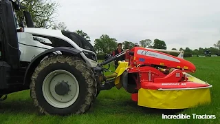 2018 Valtra T234 Unlimited 7.4 Litre 6-Cyl Diesel Tractor (235/250 HP) with Pottinger Disc Mower