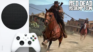 Red Dead Redemption Xbox Series S 1440p 30 FPS