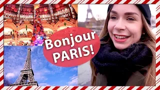 A Paris Vlog! Speaking French, visiting the Eiffel Tower & more #ad - Vlogmas Day 3