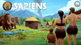 Caveman Survival City Builder | Sapiens Gameplay | Steam Release First Look