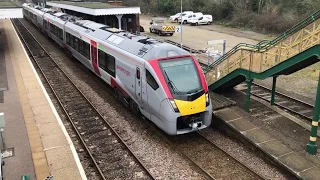 755407 on test runs through Wymondham 16 02 2019