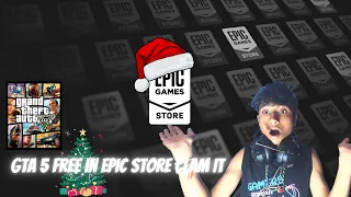 GTA 5 FREE IN EPIC STORE CLAM IT NOW 😯