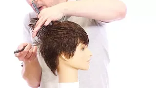 Pixie Haircut Tutorial - How to Cut a Pixie Haircut with a Razor - TheSalonGuy