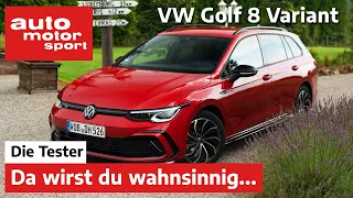 VW Golf 8 Variant: Toller Fahr-Komfort, gruselige Bedienung | - Test/Review | auto motor und sport