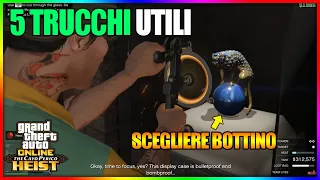 SCEGLIERE IL BOTTINO AL COLPO CAYO PERICO+SALTARE LE PREPARAZIONI | 5 TRUCCHI COLPO GTA 5 ONLINE ITA