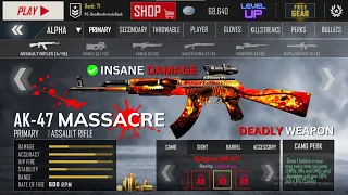 Bullet Force Gaming |  AK47 MASSACRE  | Ak47 Assault Rifle Insane Damage Deadliest Weapon | STRANGER