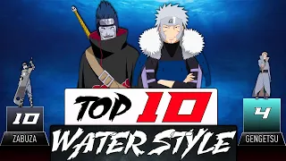 TOP 10 WATER STYLE USERS - AnimeScale