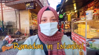 Ramadan in  Turkey 🇹🇷 | My First Ramadan Shopping 🛒 | I made Sehari🍞🧀