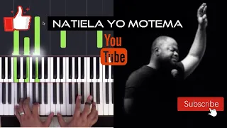 NATIELA YO MOTEMA Piano Tutorial - Moise Mbiye - Piano Lesson. #clody448
