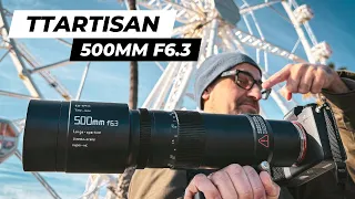 Un 500mm por menos de 400 € !! Probamos el TT Artisan 500 mm f6.3