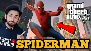 HOW TO INSTALL SPIDERMAN IN GTA 5 | ADDONPEDS | GTA 5 Mods 2023 Hindi/Urdu | The Noob