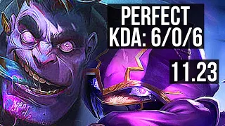 MUNDO vs KENNEN (TOP) | 6/0/6, Dominating | EUW Master | 11.23