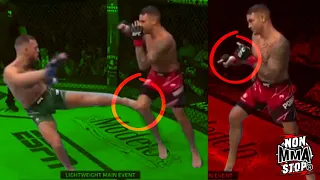 The Actual Moment Dustin Poirier Beat Conor McGregor within 20 Seconds of the Fight