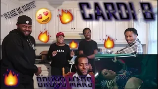 Cardi B & Bruno Mars - Please Me (Official Video) * LIT GROUP REACTION!!!* | YBC ENT.