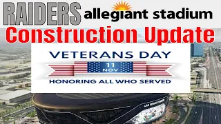 Las Vegas Raiders Allegiant Stadium Construction Update 11 11 2019
