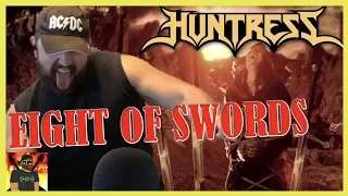 FIRST TIME HEARING!! | Huntress - Eight of Swords (Official Video) | REACTION