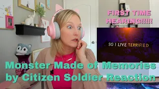 First Time Hearing Monster Made of Memories by Citizen Soldier | Suicide Survivor Reacts