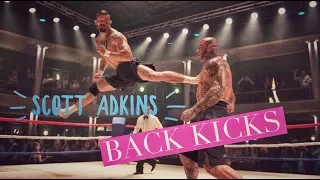 Scott Adkins Pad Work with Back Kicks March 2018