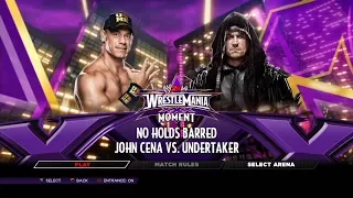 WWE 2K14 PS3 - John Cena VS Undertaker - Defeat The Streak (No Weapon)