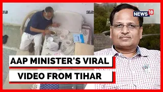 Satyendar Jain Video | Video Of Jain Eating Proper Food in Tihar Jail | Delhi News | English News