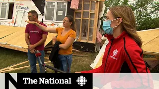 Mascouche, Que., residents recount moment tornado hit, mourn father killed