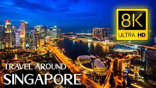 Singapore 8K HDR Video (60fps) - Drone Video/8k Tv