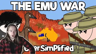 GERMAN DUDE Reacts To Emu War - OverSimplified (Mini-Wars #4)