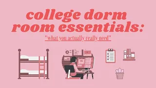 college dorm essentials: what you actually really need (philippines) 🛏️📦