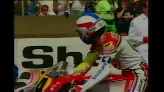 1990  WGP　500cc　Donington Park　Qualifying ranking     WINNER  Kevin  Schwantz