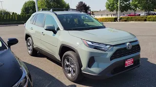 2022 Toyota RAV4 Hybrid XLE in Lunar Rock