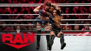 Becky Lynch And Mia Yim Vs Damage CTRL Raw Jan. 2, 2023