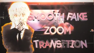 Smooth Fake Zoom Transition - After Effects AMV Tutorial