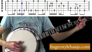 Bluegrass Banjo Classics: "Cripple Creek" Brainjo level 2