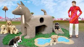 मिट्टी का कुत्ता घर Mud Dog House Latest Hindi Comedy Video Must Watch
