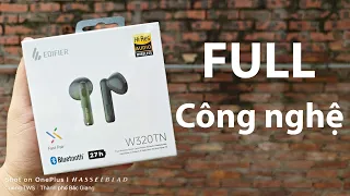 Edifier W320TN - Mở hộp nhanh Earbuds Đầu Bảng của Edifier - Full Công Nghệ