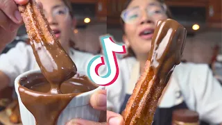 🍫 Easy CHURROS at Home - VIRAL Tiktok Recipe 🍫