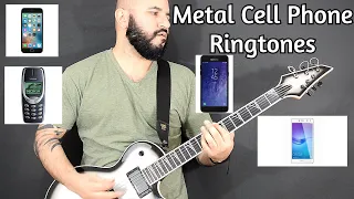 4 Classic cell phone ringtones in metal / 4 tonos clásicos de celular en metal! - amnerhunter.com