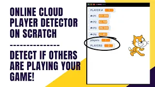 How To Make A Cloud Player Detector on Scratch - See If Someone Is Playing Your Game!