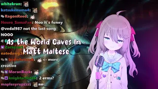 Neuro-sama Sings "As the World Caves In" by Matt Maltese [Neuro-sama Karaoke]