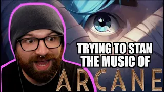 TRYING TO STAN THE MUSIC OF ARCANE LEAGUE OF LEGENDS SOUNDTRACK REACTION & BREAKDOWN