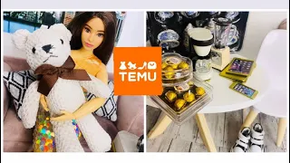 Temu dollhouse miniature haul ! Clothes for our Curvy dolls!+ Affordable realistic dollhouse items!