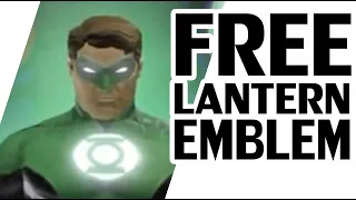 DCUO How to get a FREE Green Lantern emblem