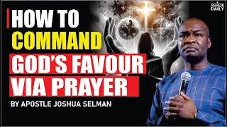 Prayer Strategies for Provoking Divine Favor in Your Life | Apostle Joshua Selman #koinonia